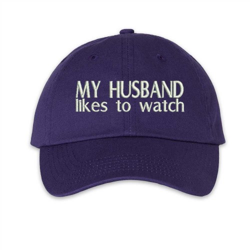 Husband likes to watch