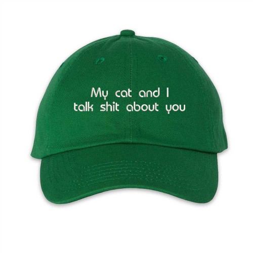 Cat talk shit